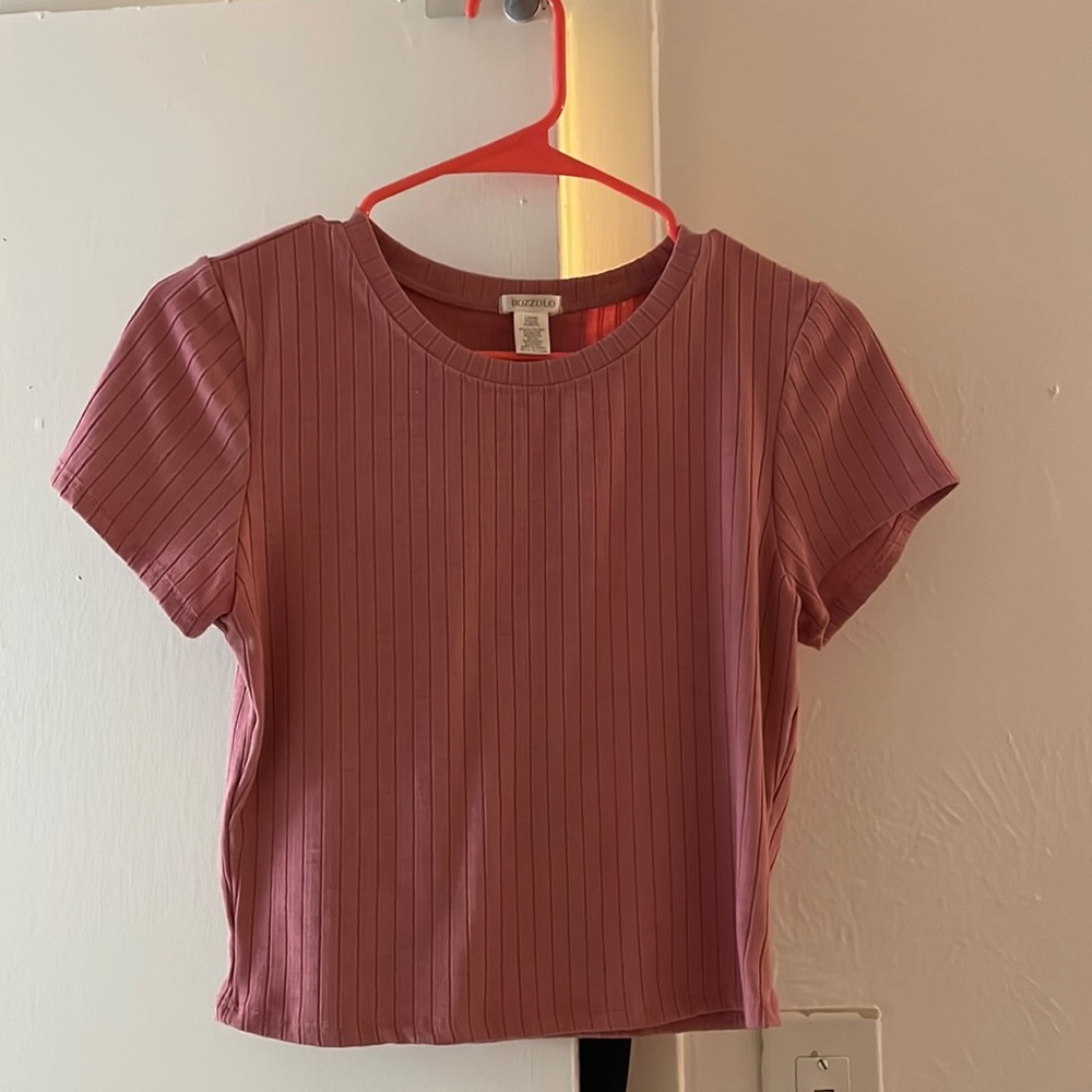 cute pink baby tee